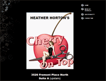Tablet Screenshot of heatherhortondoeshair.com